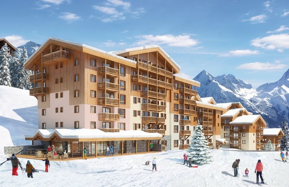 Residence Prestige Odalys Front De Neige La Plagne Exterior photo