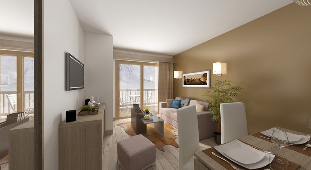 Residence Prestige Odalys Front De Neige La Plagne Exterior photo