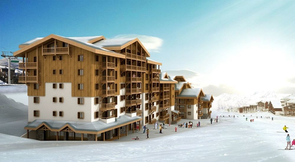 Residence Prestige Odalys Front De Neige La Plagne Exterior photo