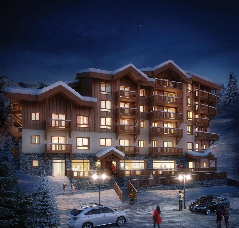 Residence Prestige Odalys Front De Neige La Plagne Exterior photo