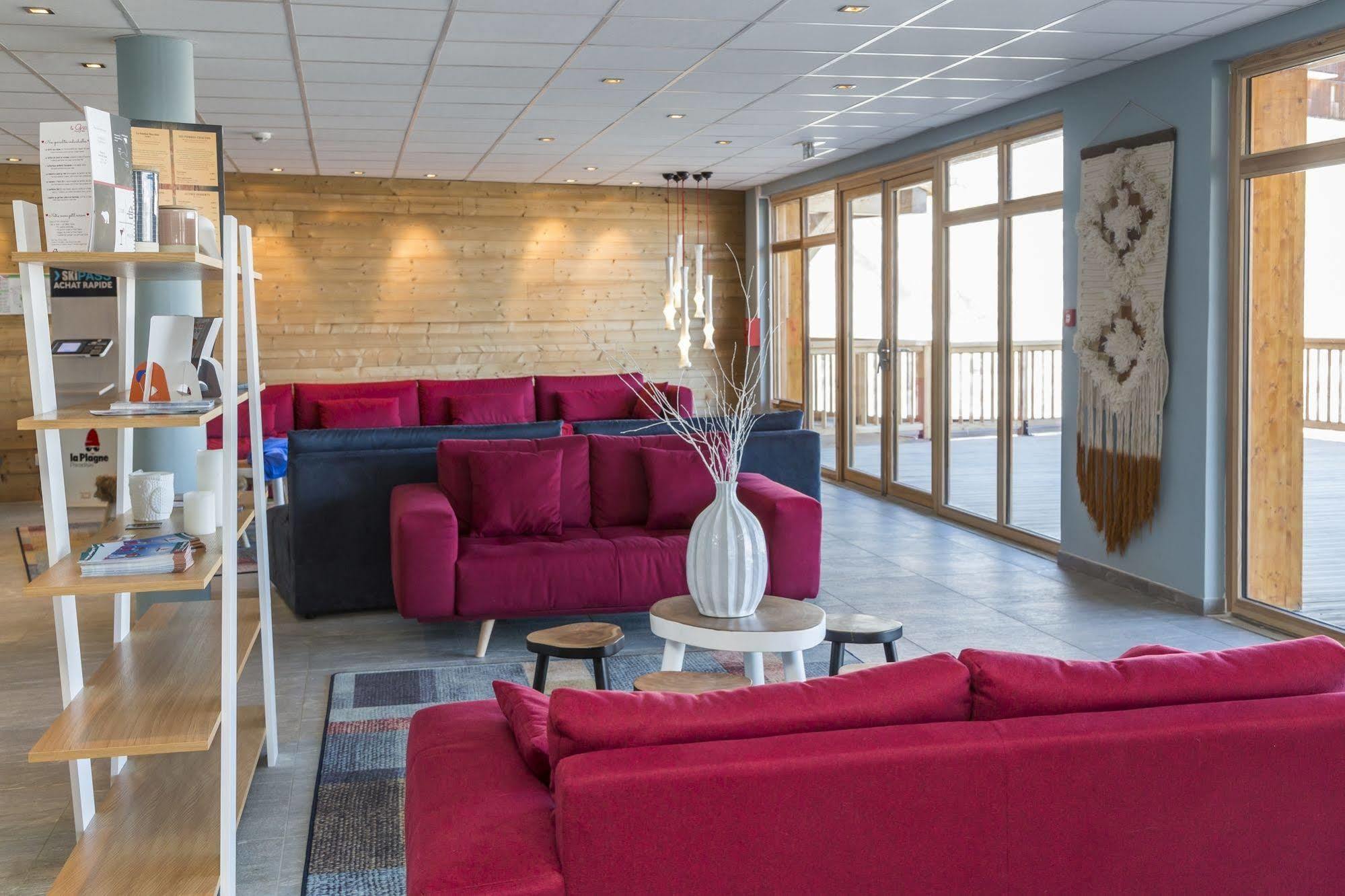 Residence Prestige Odalys Front De Neige La Plagne Exterior photo