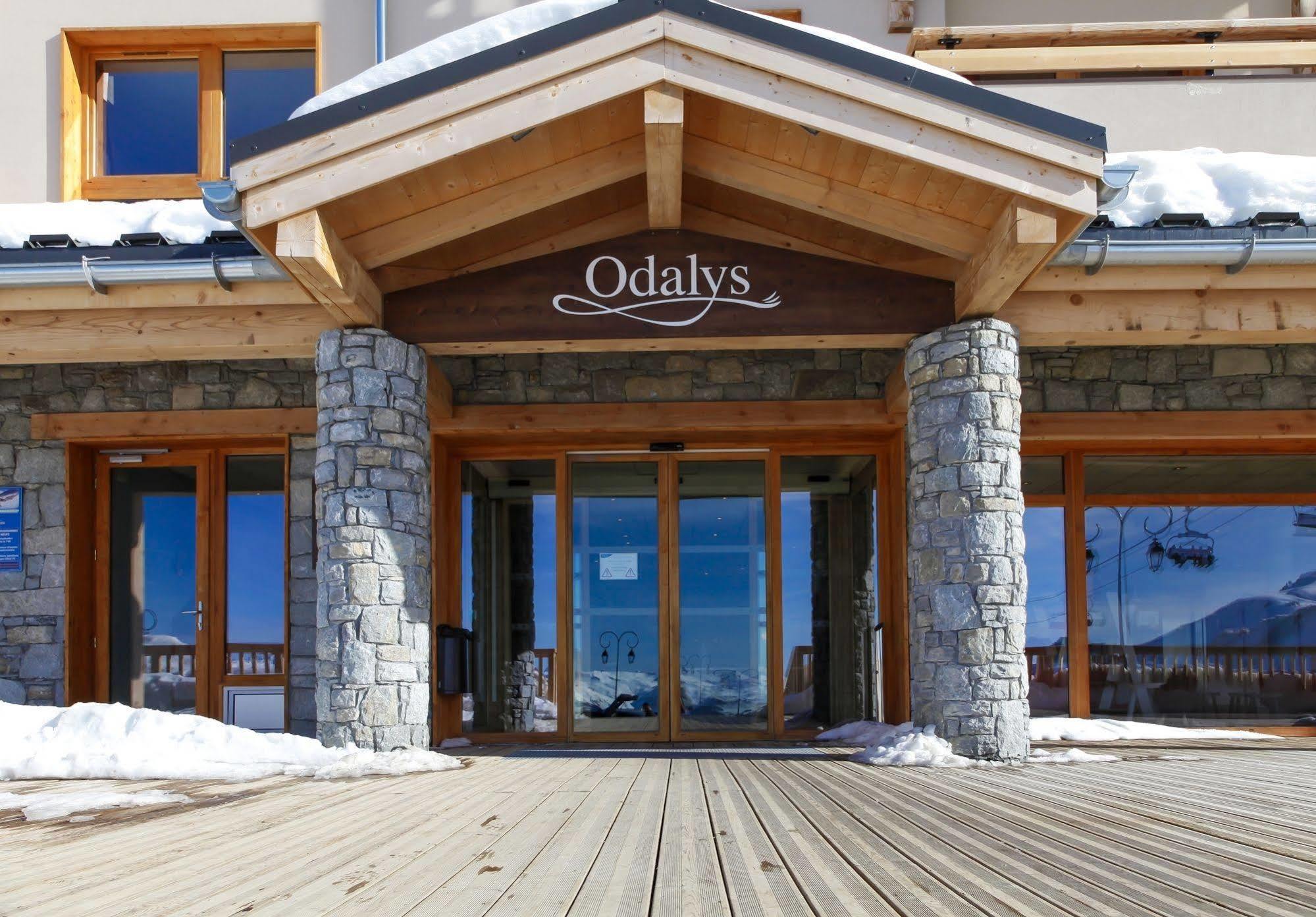 Residence Prestige Odalys Front De Neige La Plagne Exterior photo